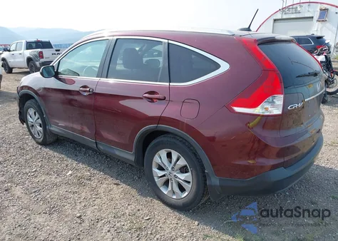 2013 Honda Cr-V Ex-L z USA, uszkodzony, nr VIN 5J6RM4H71DL040817